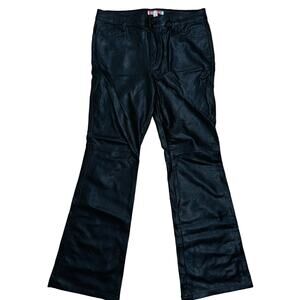 Urban Outfitters Faux Leather Pants Boot Cut Pants Black Size 30 30x30 High Rise